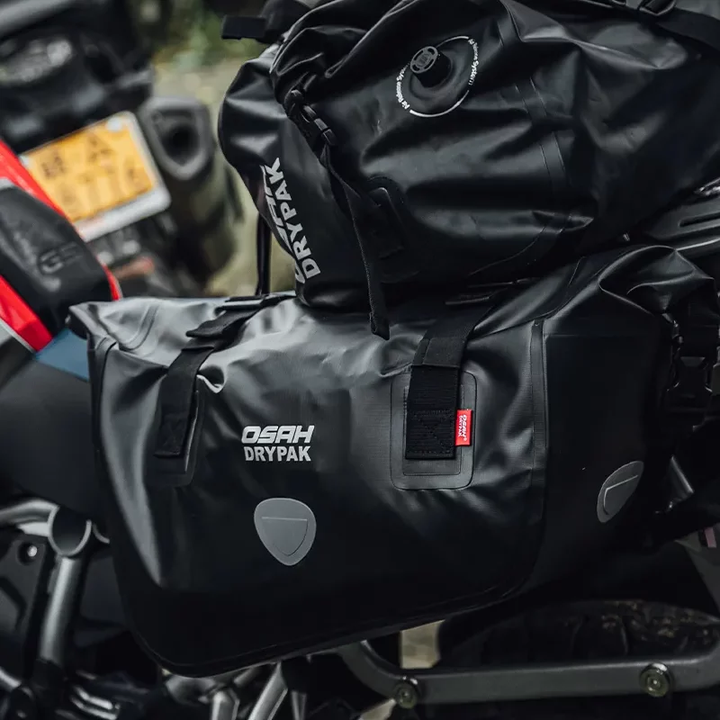 Bolsa trasera impermeable para motocicleta, 7 L, bolsa seca para  motocicleta, bolsa de motocicleta utilizada como bolsa de equipaje de  motocicleta